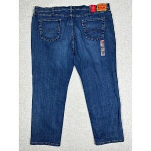 Levis 541 Jeans Mens 50x32 Blue Athletic Fit Denim Big Tall NEW